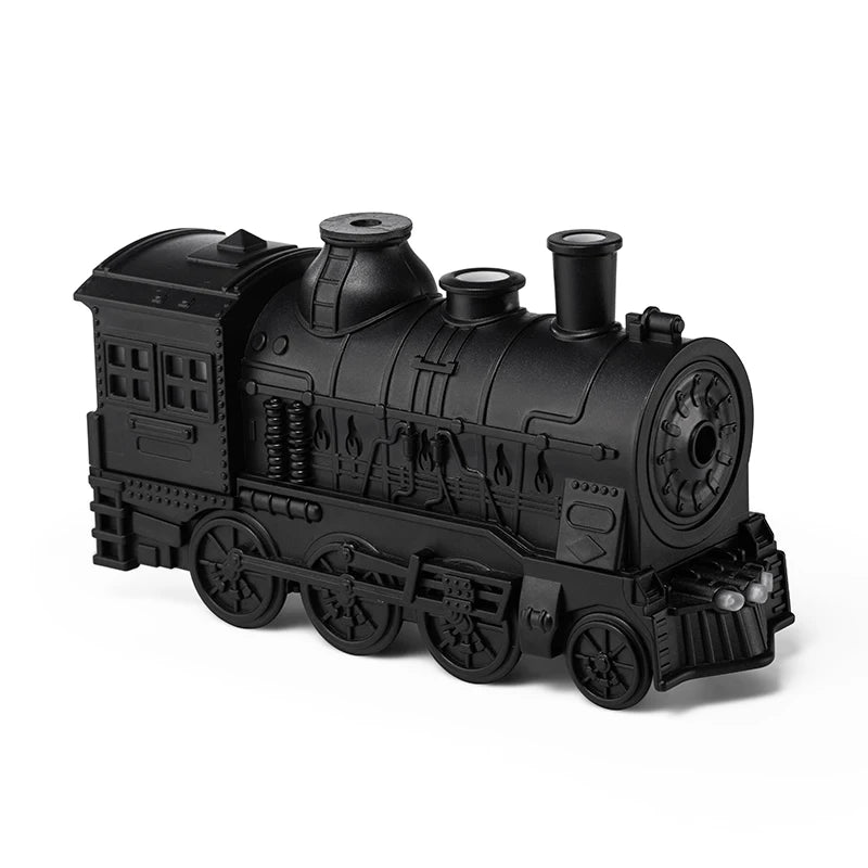Retro Train Air Humidifier Ultrasonic Aromatherapy Diffusers Mist Maker Fragrance Essential Oil Aroma Difusor Remote Control